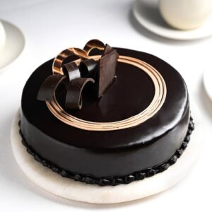 FlowerAura Tempting Truffle Chocolate Cake Gift's For Birthday..